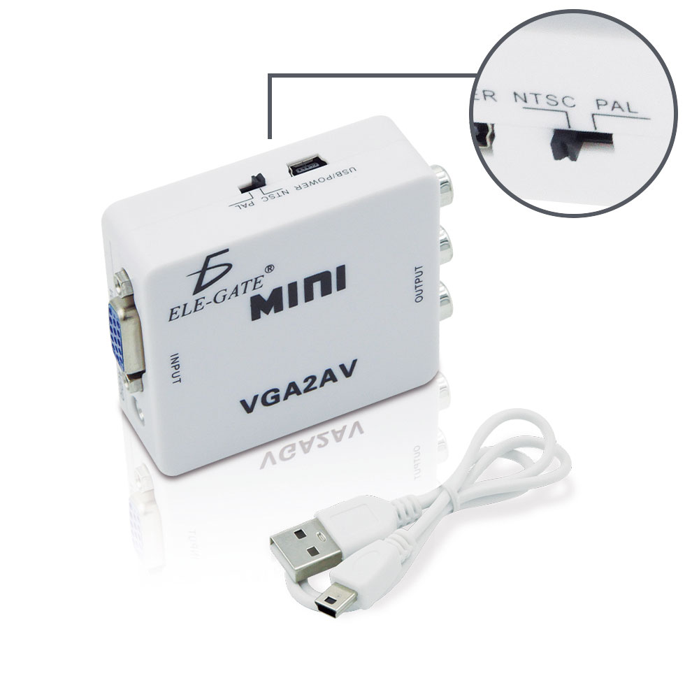 Convertidor Vga A Rca Av