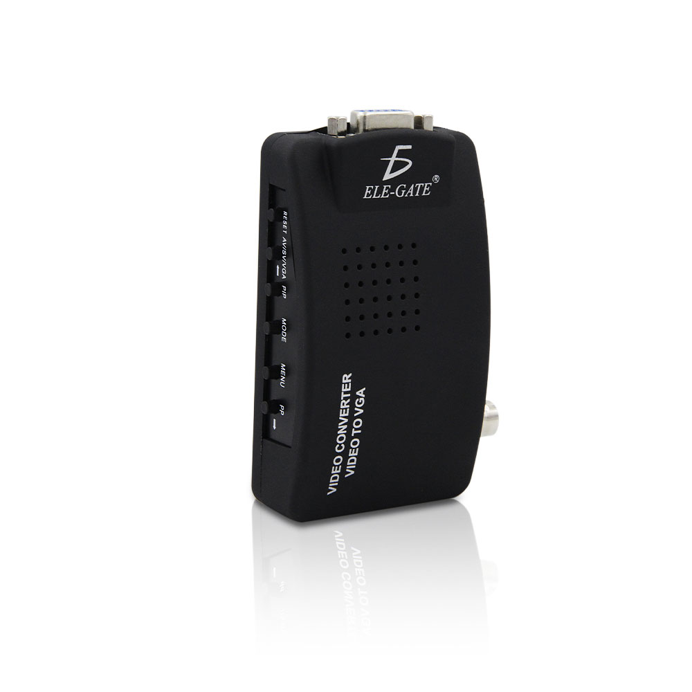 Convertidor Coaxial Svideo a Vga