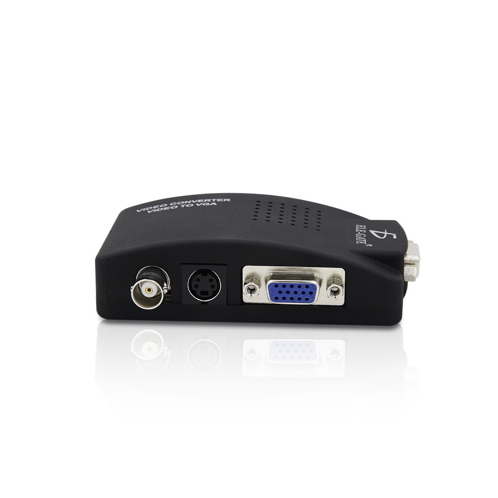 Convertidor Coaxial Svideo a Vga