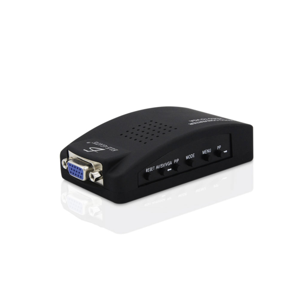 Convertidor Coaxial Svideo a Vga