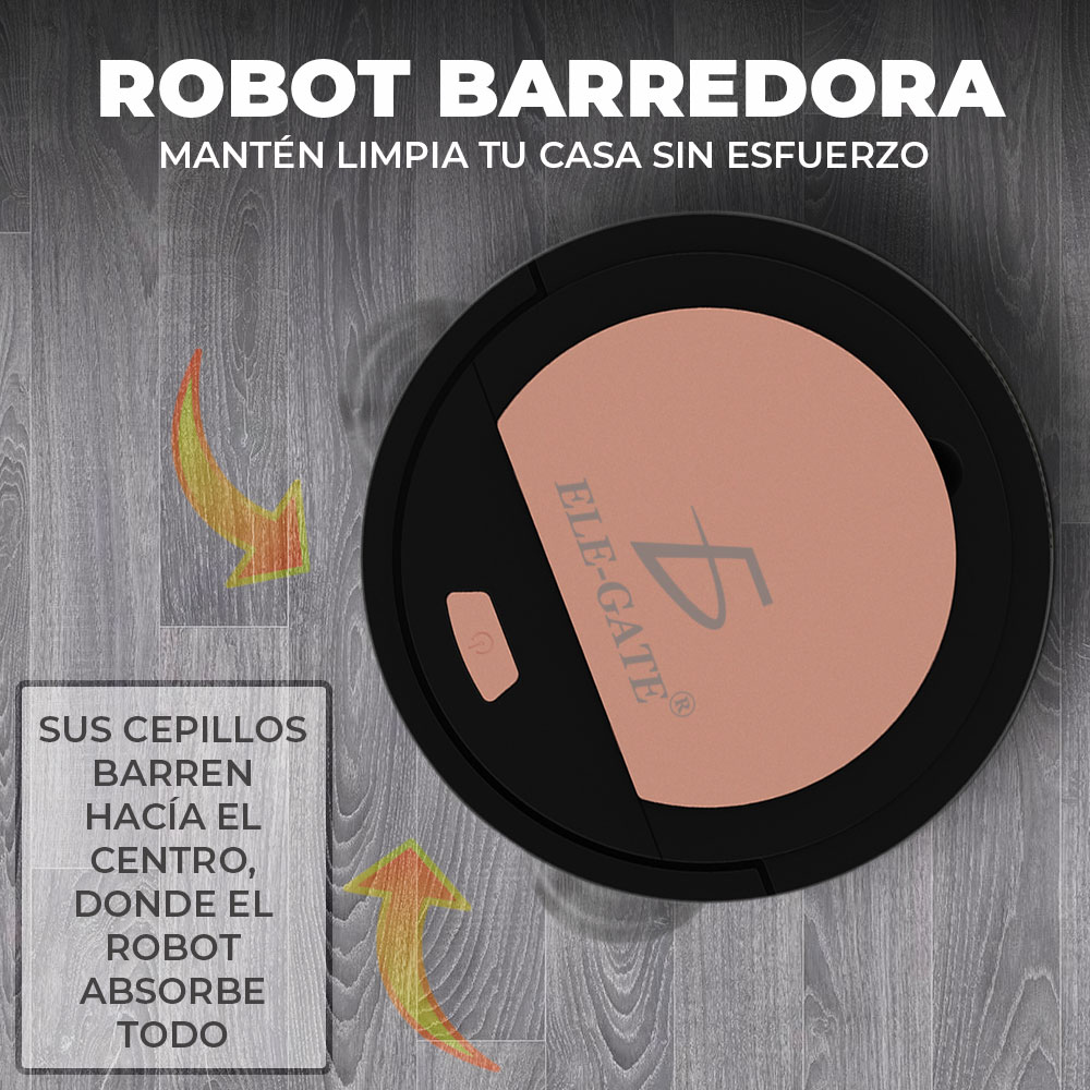 Robot De Barrido Inteligente Recargable Limpiadora Smart