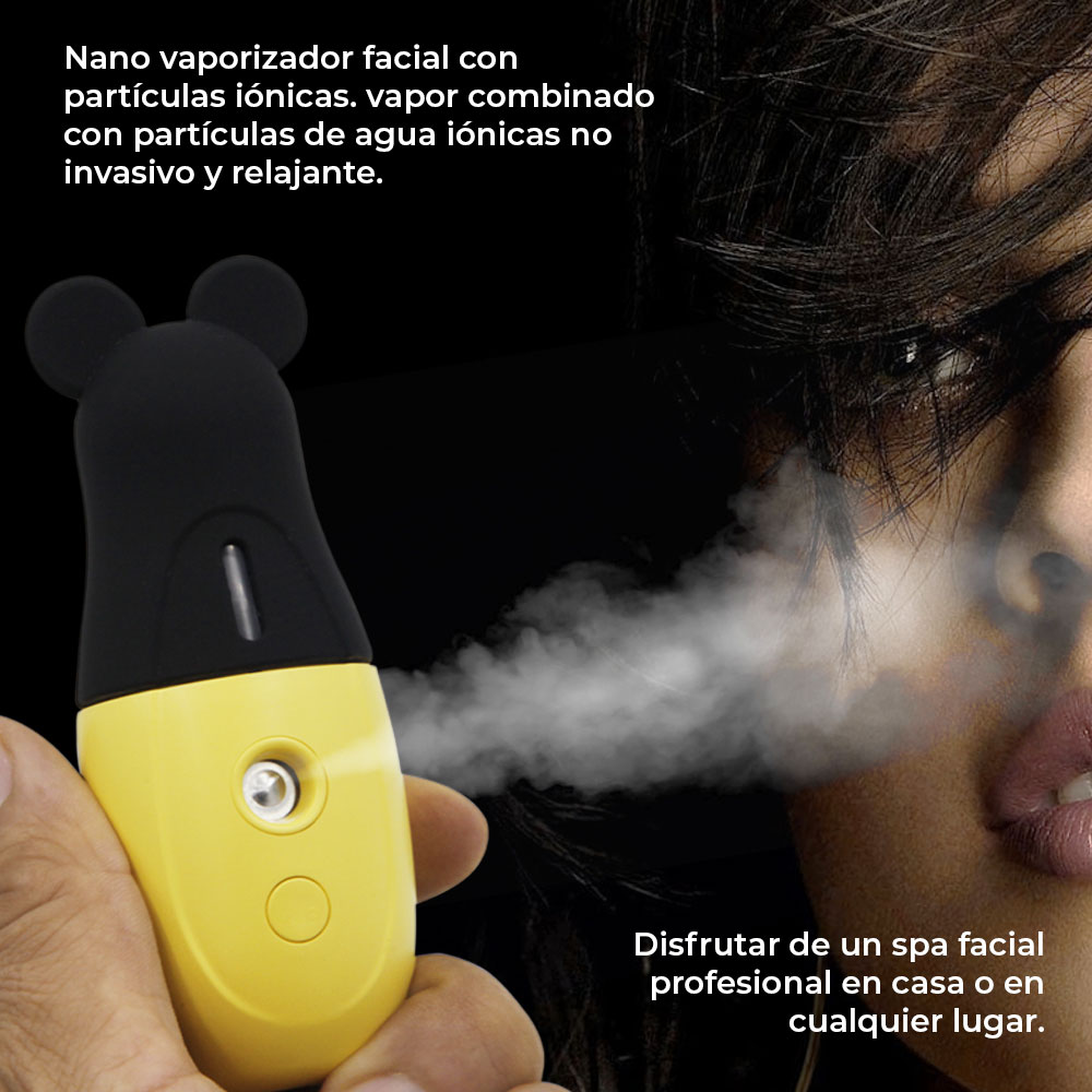 Nano Difusor Mickey Aromatizador Usb Desinfectante Spray Sanitizante