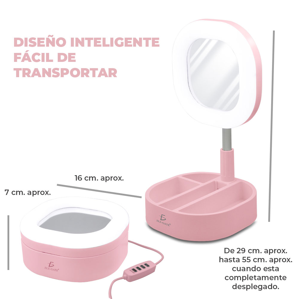 Aro De Luz Led Y3 Celular Foto Video Maquillaje