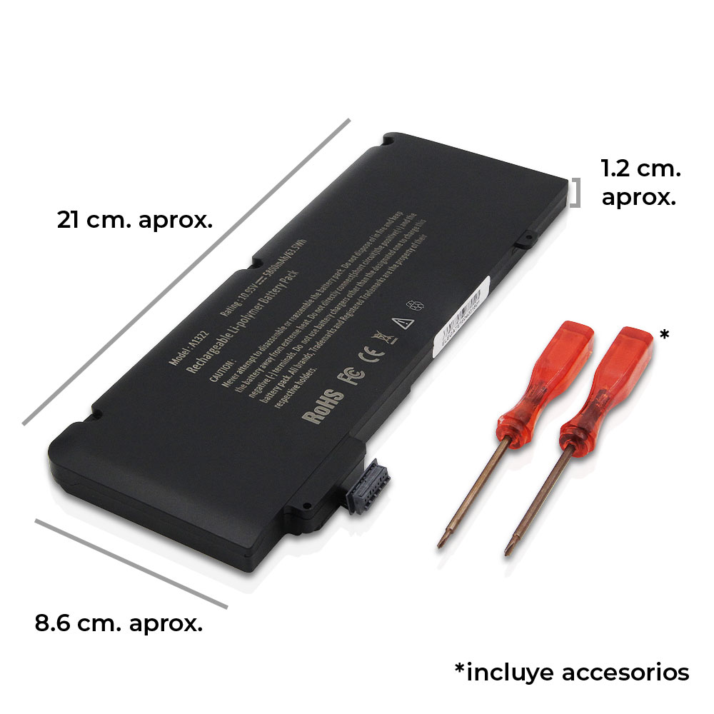 Bateria Laptop Compatible Mac A1322 A1278 Macbook Pro 13.3