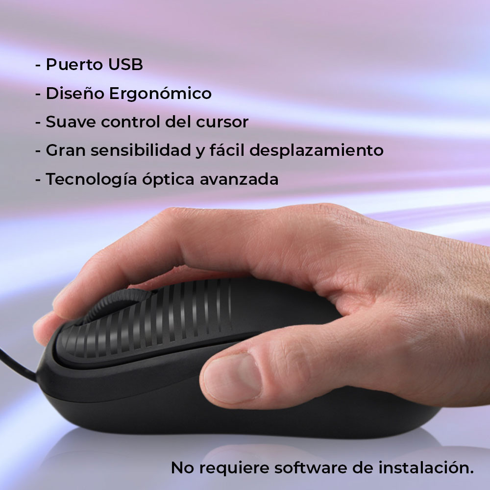 Mouse Usb Optico 800 Dpi Laptop Pc Notebook
