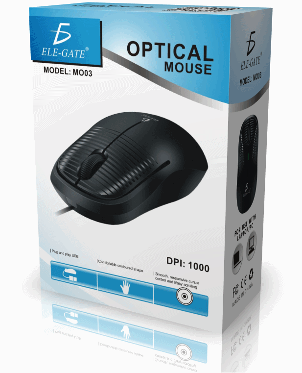 Mouse Usb Optico 800 Dpi Laptop Pc Notebook - Image 5