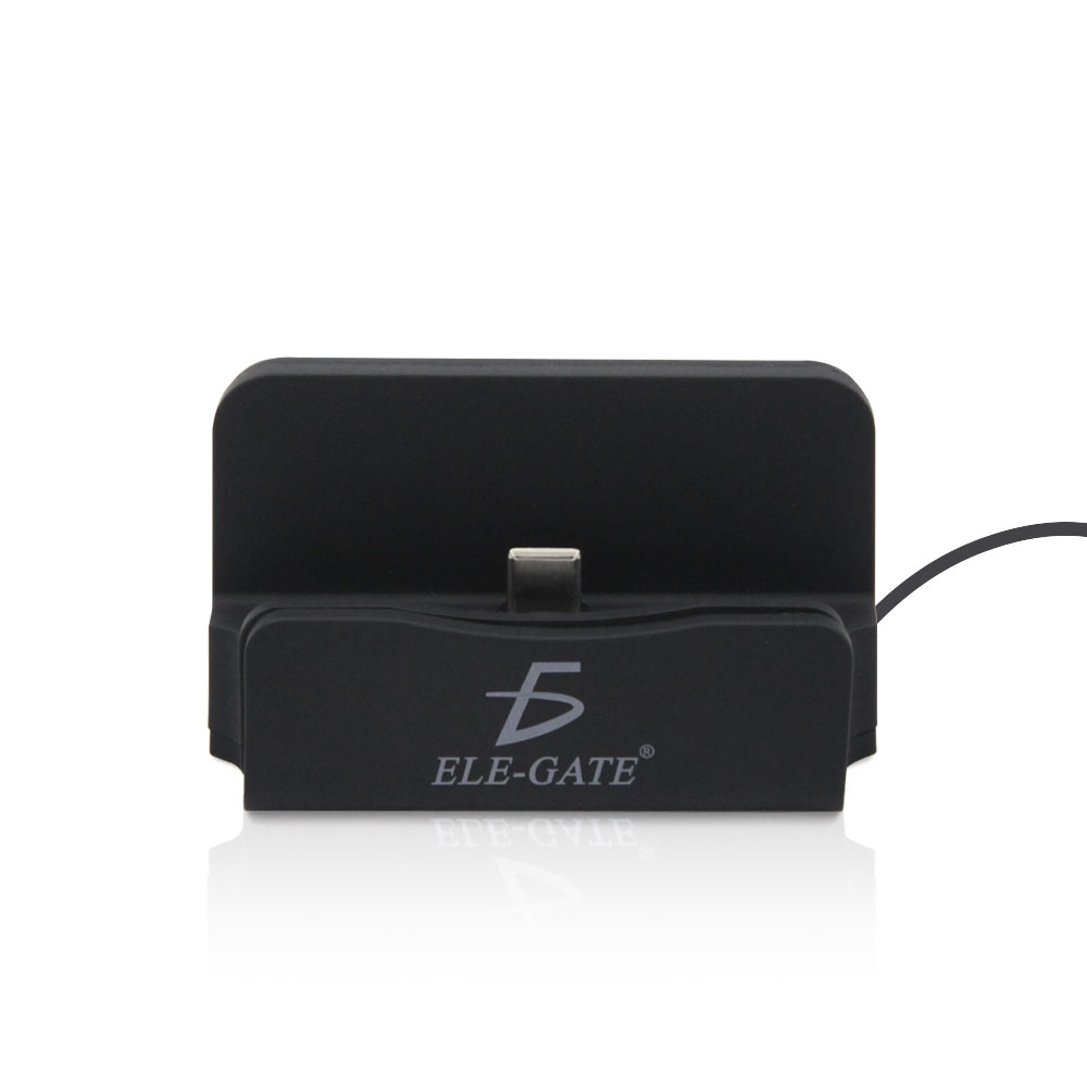 Cargador Rápido Con Base Soporte Alámbrico Para Andorid Celular Type C