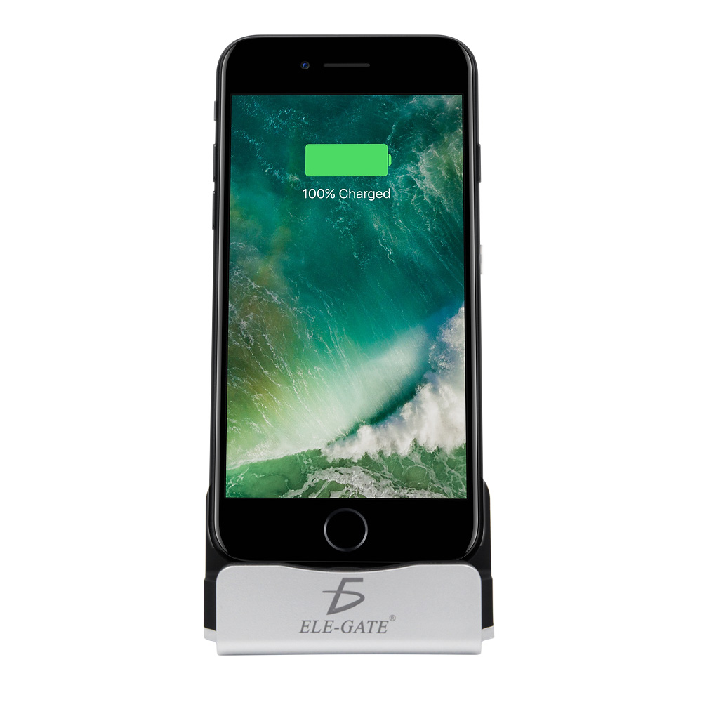 Cargador Rápido Basa Con Soporte Alámbrico Para Iphone