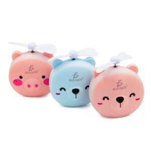 Espejo De Maquillaje Luz Led Ventilador Portátil Recargable