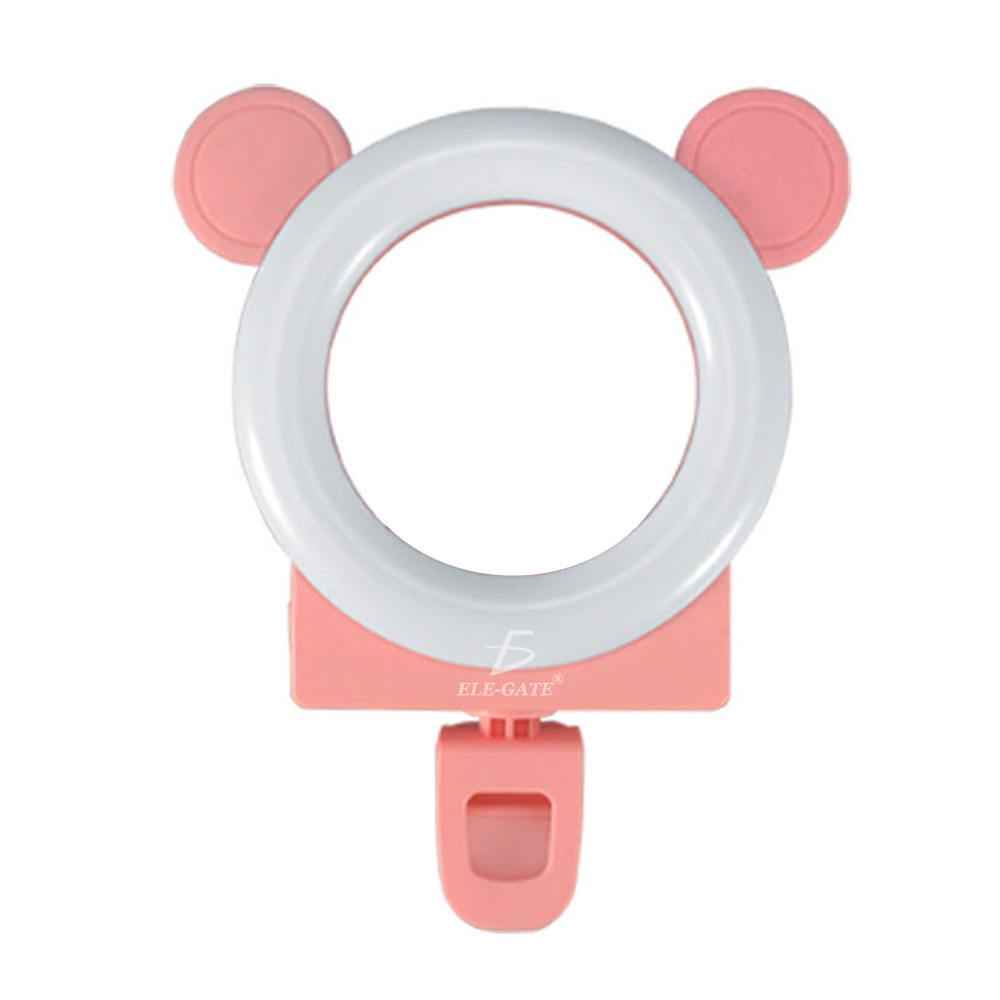 Espejo Aro de Luz Led Soporte Celular