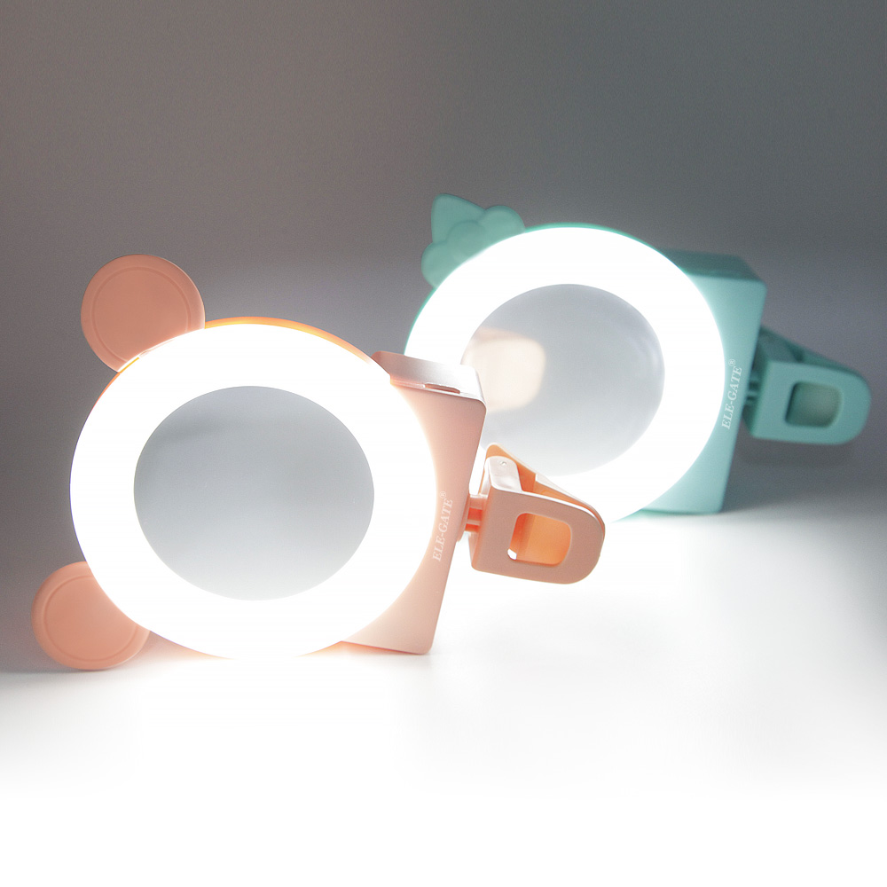 Espejo Aro de Luz Led Soporte Celular