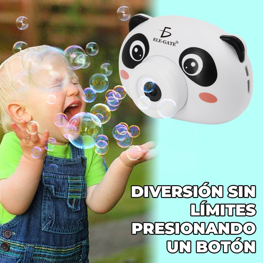 Máquina de Burbujas Automática en Forma de Cámara Panda 