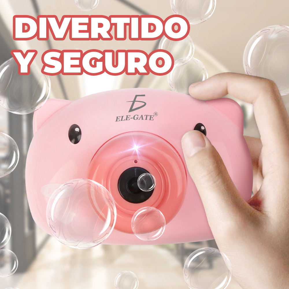 Máquina de Burbujas Automática en Forma de Cámara Puerquito