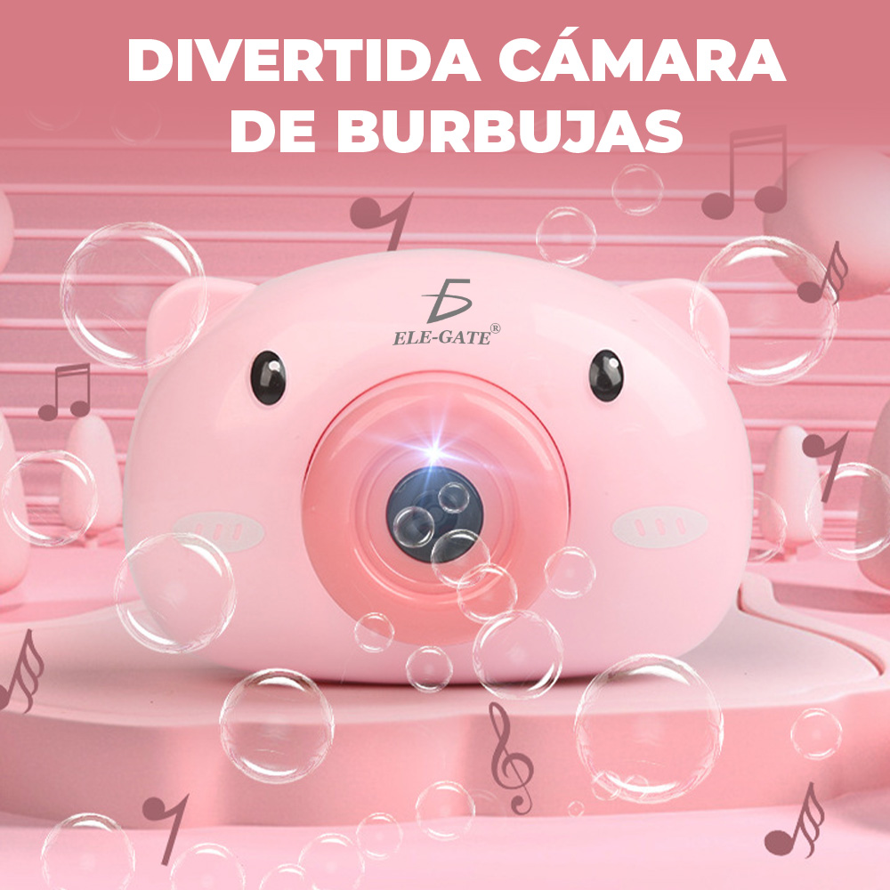 Máquina de Burbujas Automática en Forma de Cámara Puerquito