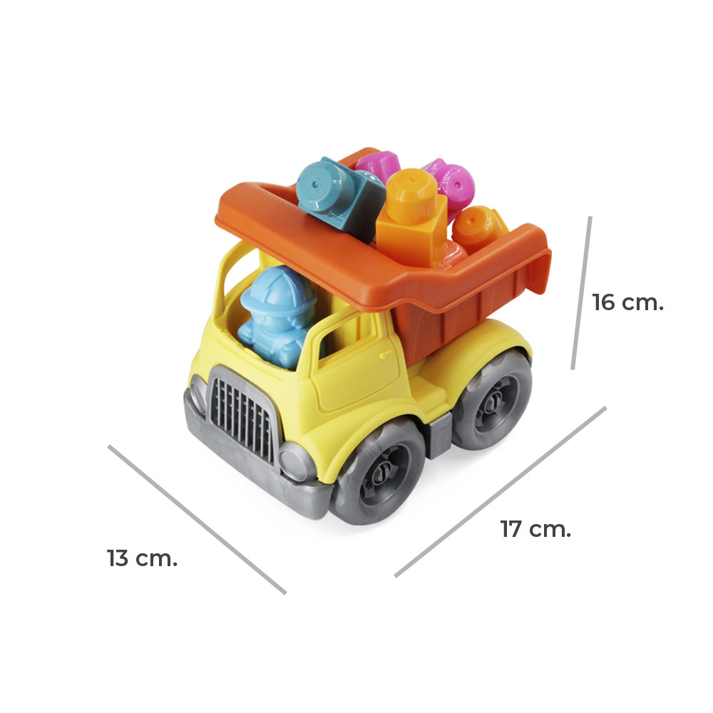 Juguete Para Niño Carrito de Carga con Bloques Educativo