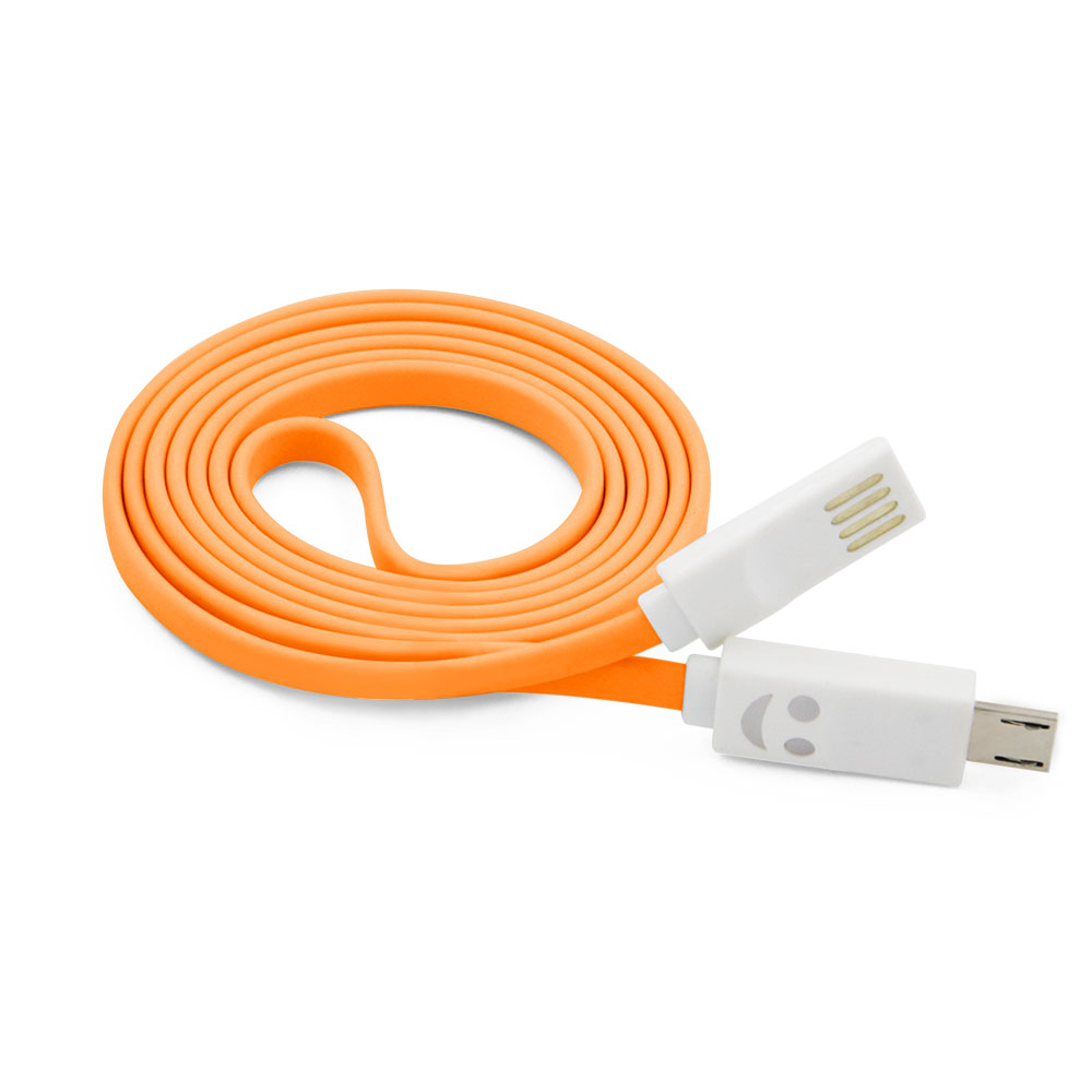 Cable 1m Mirco Usb V8 Para Celular Andorid Con Luz