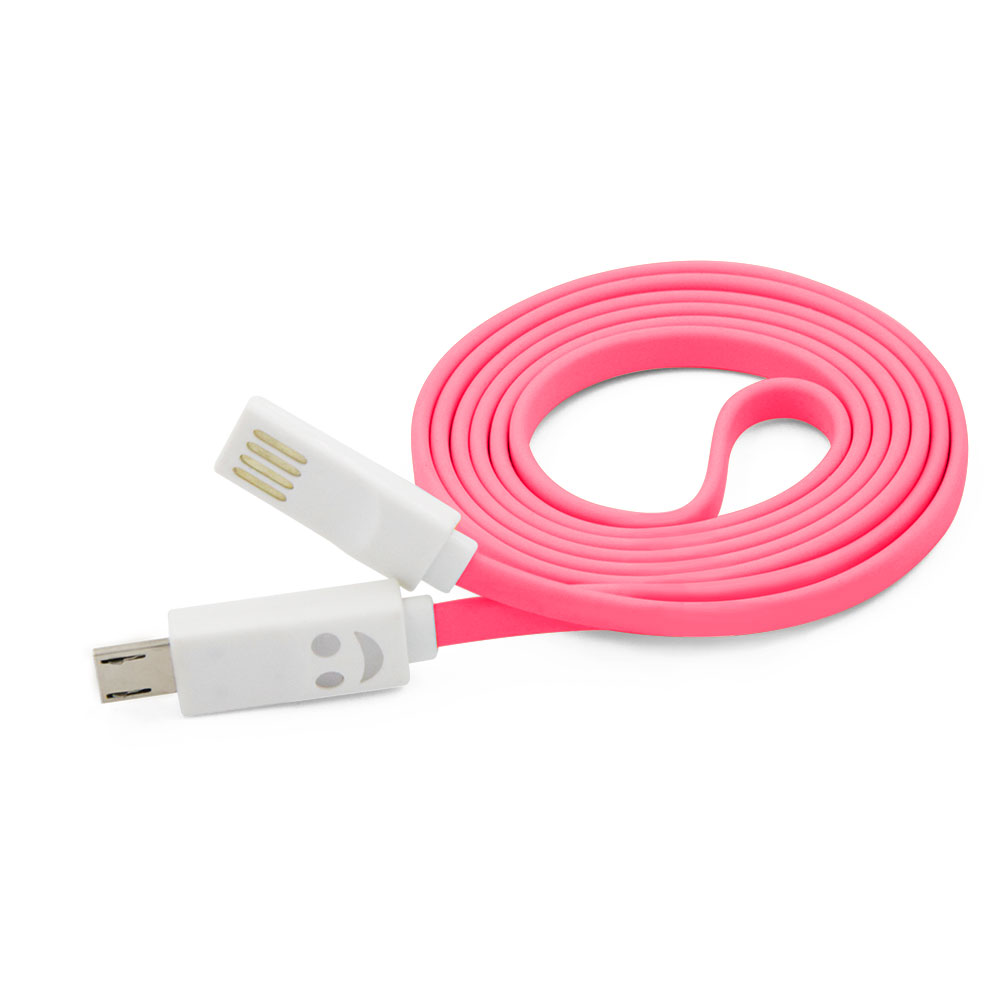 Cable 1m Mirco Usb V8 Para Celular Andorid Con Luz