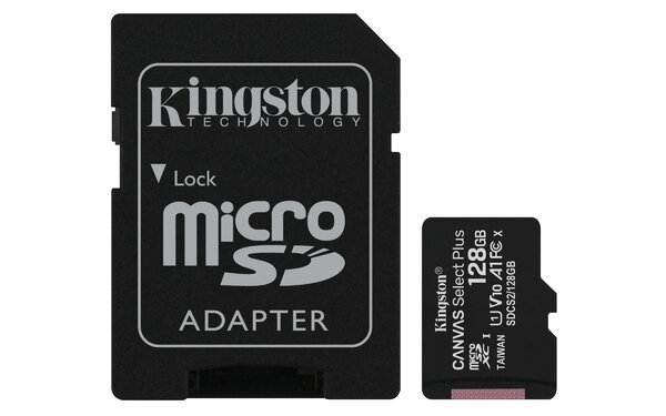 Trajeta de Memoria Kingston Micro SD 128GB Class 10