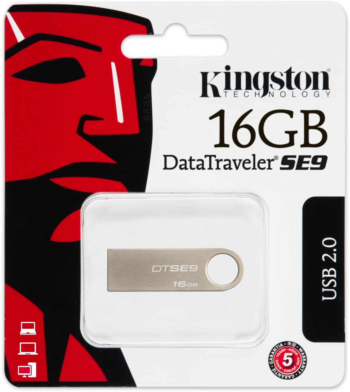 Memoria USB Kingston DataTraveler SE9 16GB USB 2.0