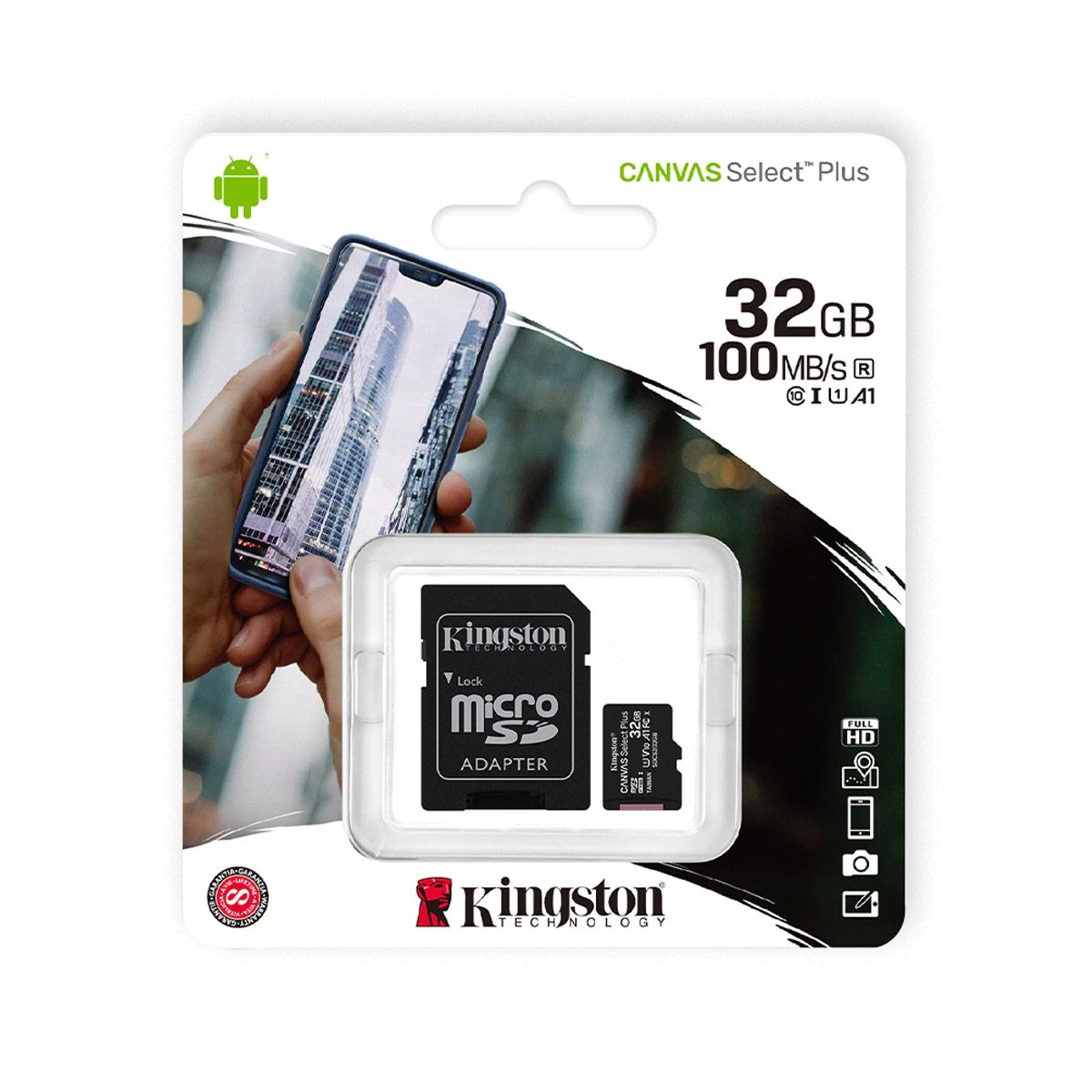 Trajeta de Memoria Kingston Mirco SD 32GB Class 10