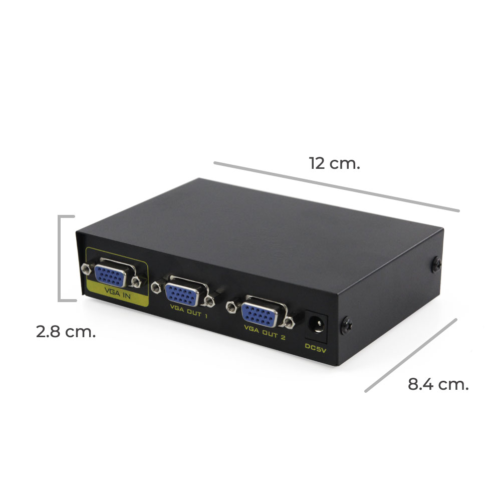 Splitter Vga 1x2 Para Monitor