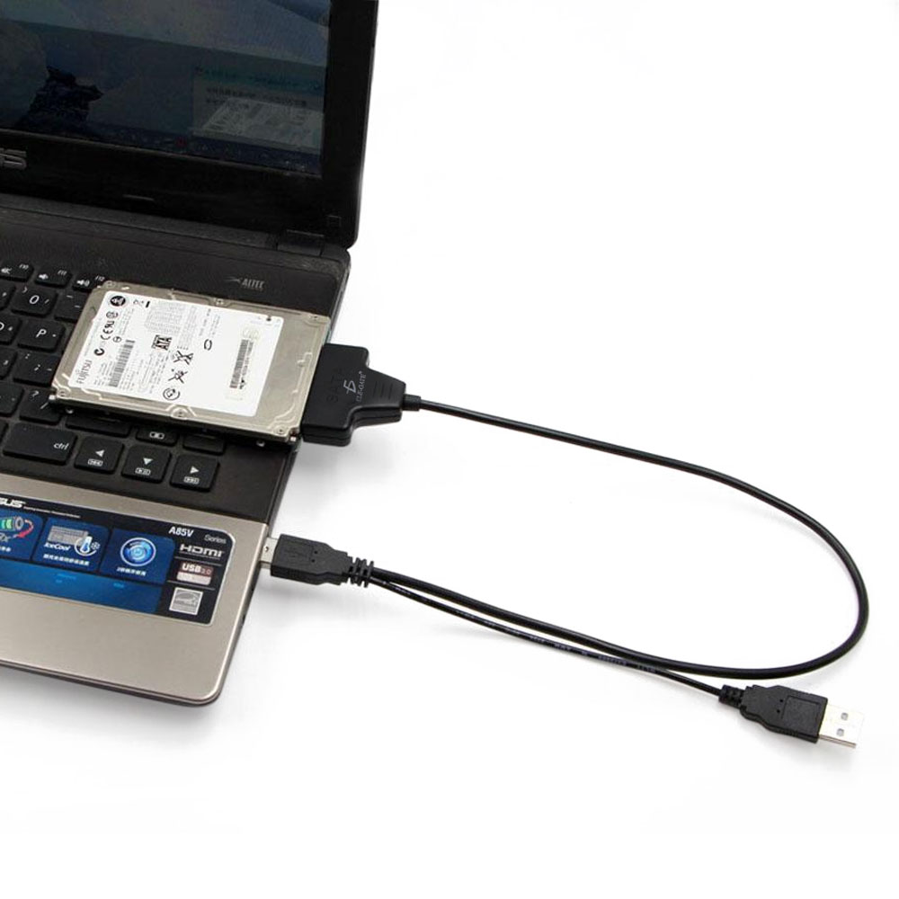 Usb 2.0 A Sata Cable Adaptador Para Disco Duro Ssd Hdd 2.5