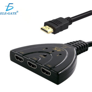 Hdmi Switcher 4k 3 Entradas 1 Salida Selector Connector