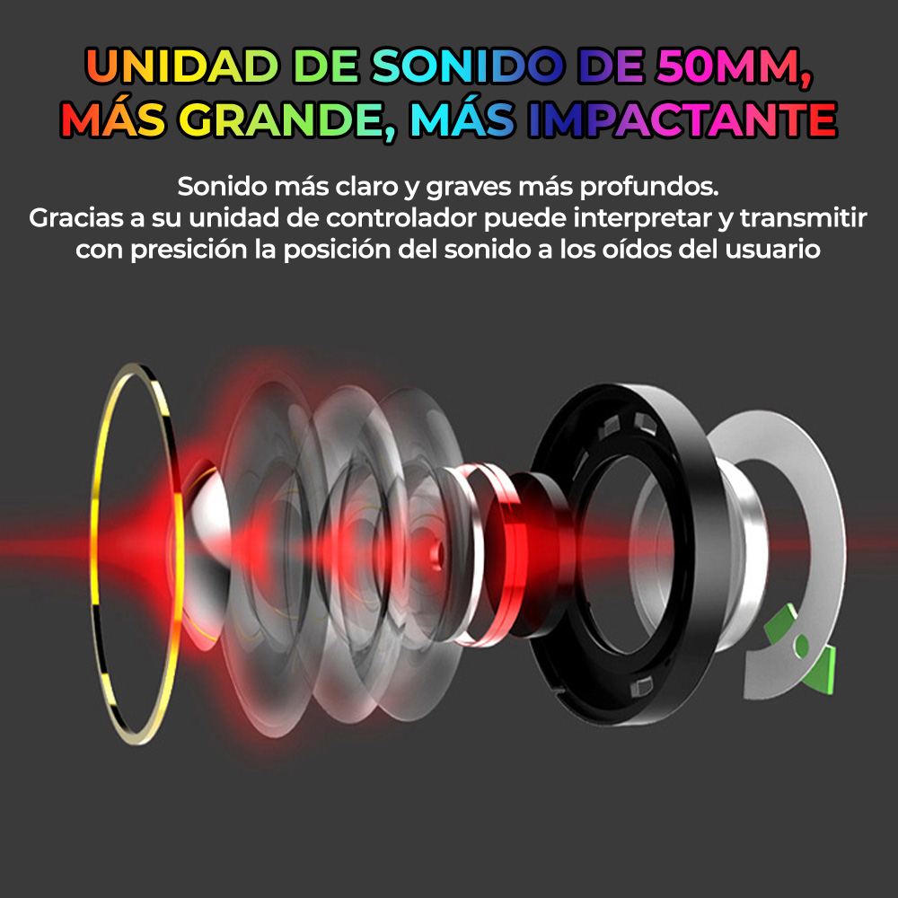 Diadema Audifonos Gamer Rgb Led Colores Ps4 Xbox Pc Laptop