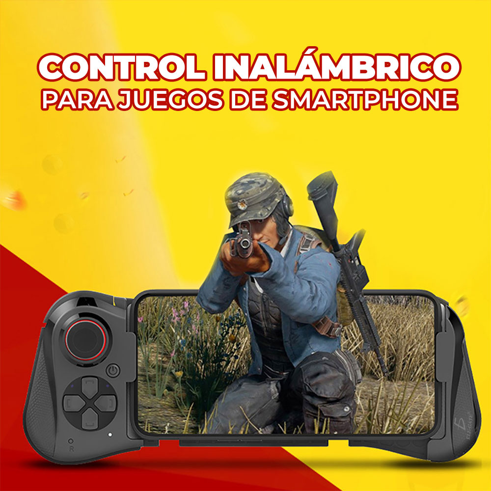 Control Celular Gamepad Bluetooth inalámbrico Joystick Android IOS Con capa protectora
