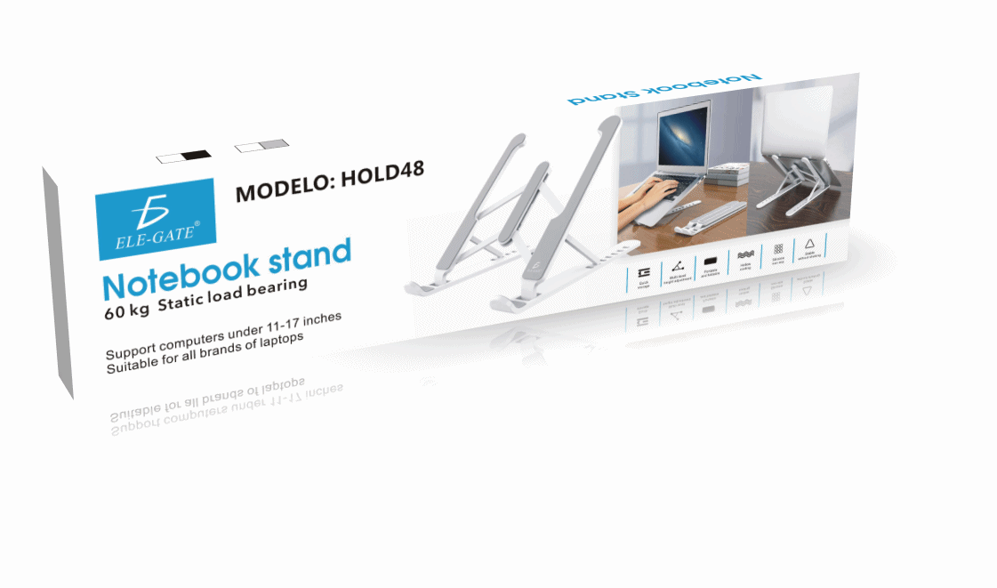 Base Soporte Para Laptop Plegable Portátil Y Ajustable