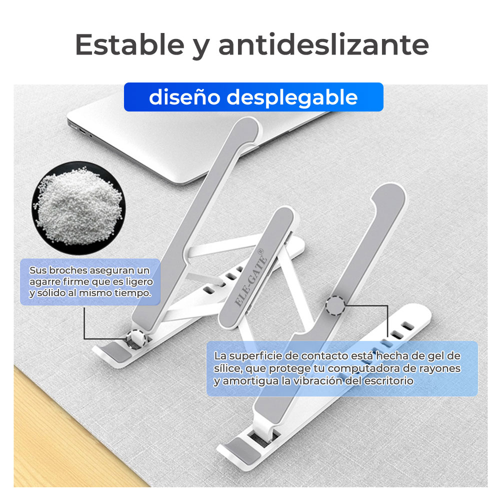 Base Soporte Para Laptop Plegable Portátil Y Ajustable