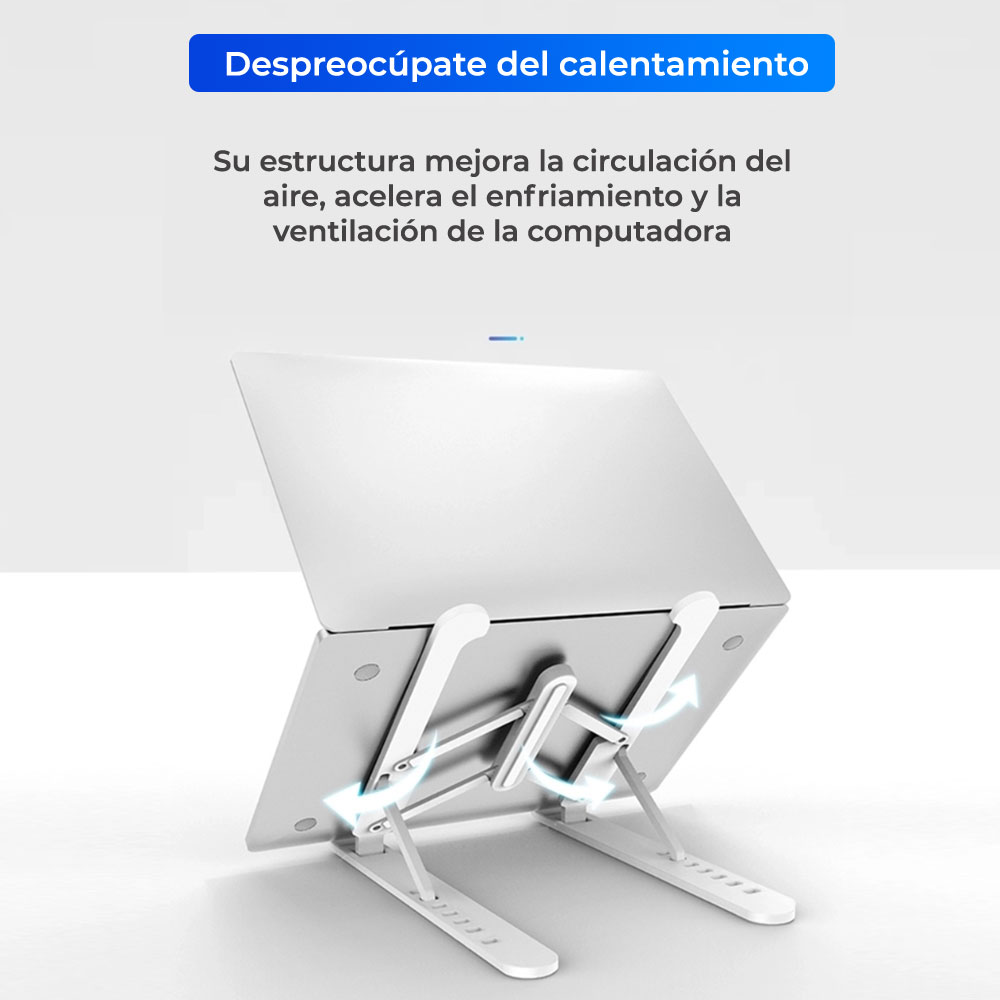 Base Soporte Para Laptop Plegable Portátil Y Ajustable