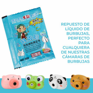 Sobres de Repuesto de Jabón para Burbujas No toxico