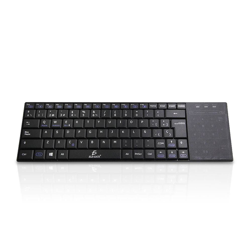 Mini Teclado Bluetooth Inalambrico Touchpad Recargable