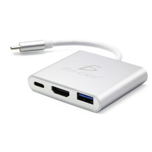 Adaptador Hub Usb Tipo C 3 En 1 Hdmi 4k Usb 3.1 Typec