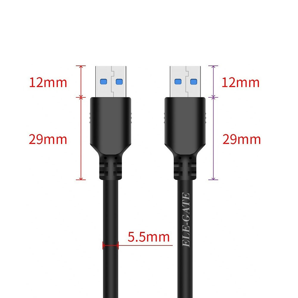 Cable Usb 3.0 Macho A Macho para DiscoDuro 4M - Image 4