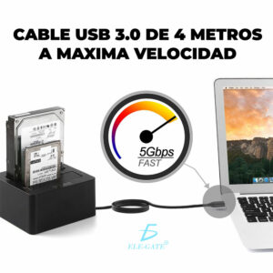 Cable Usb 3.0 Macho A Macho para DiscoDuro 4M