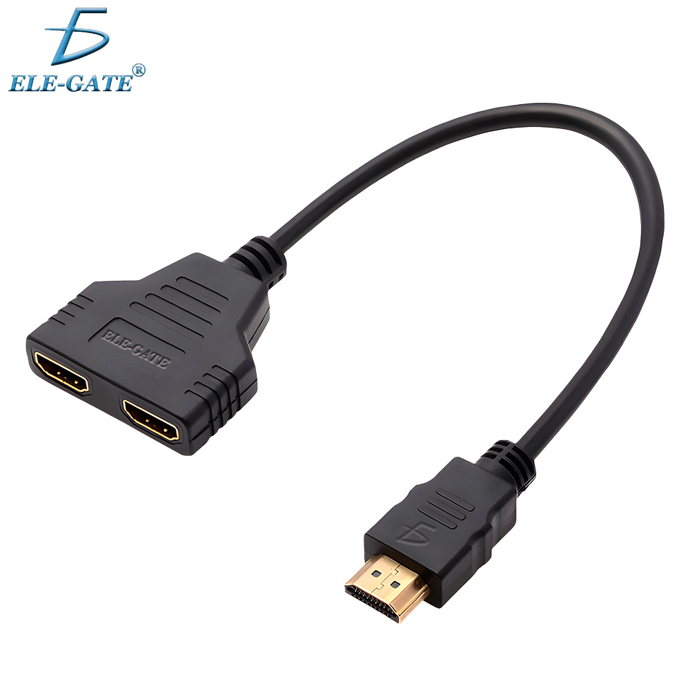 Cable Y Splitter Divisor Hdmi 1 Entrada A 2 Salidas Full Hd