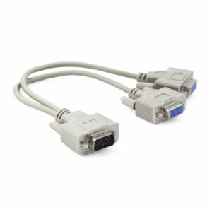 Cable Divisor Vga Video Splitter 2 Monitores A La Vez