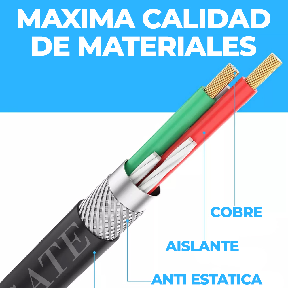 Cable Rca Audio Y Video Macho a Macho 5 Metros - Image 2