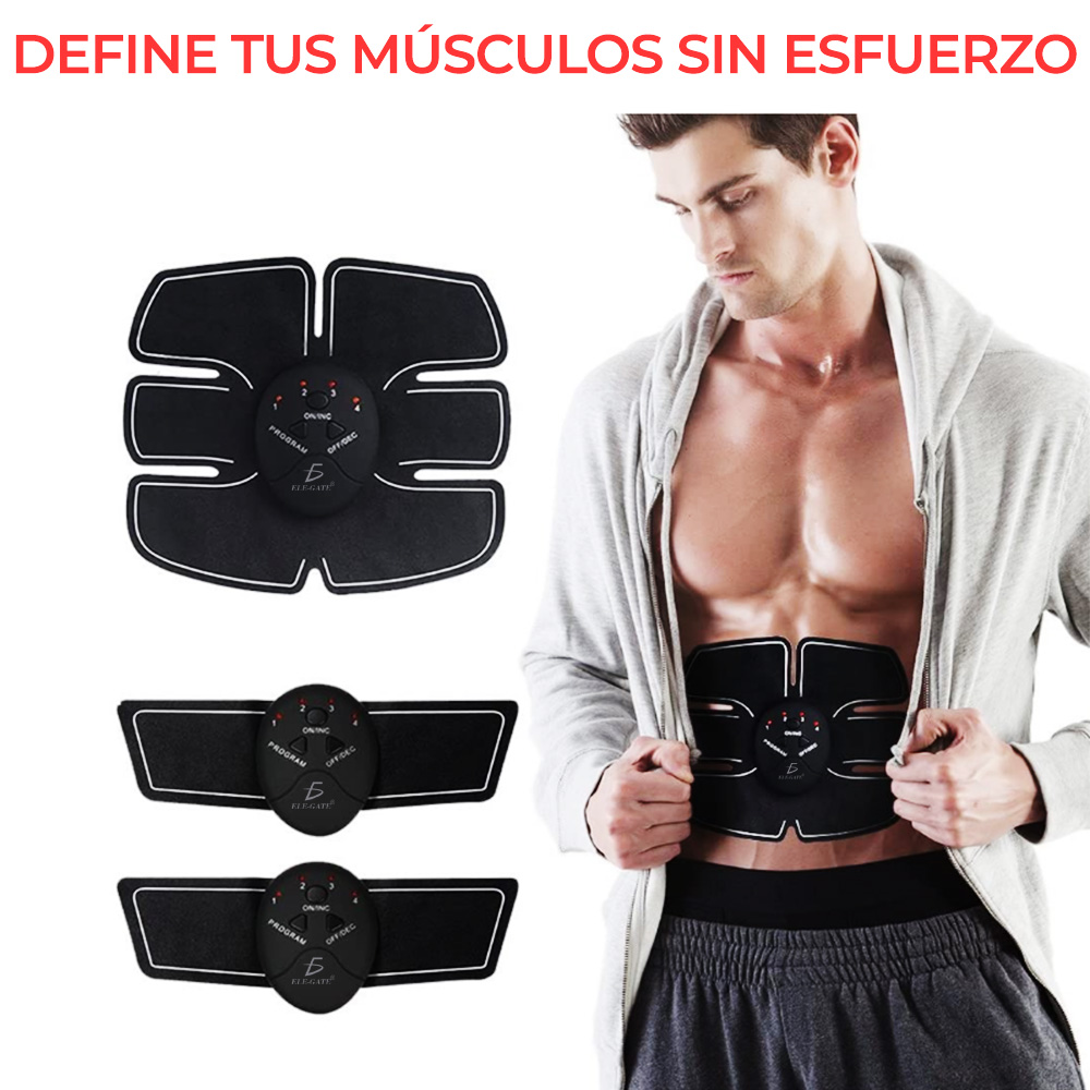 Parche Inteligente Músculo Abdominal Brazo Pierna Fitness