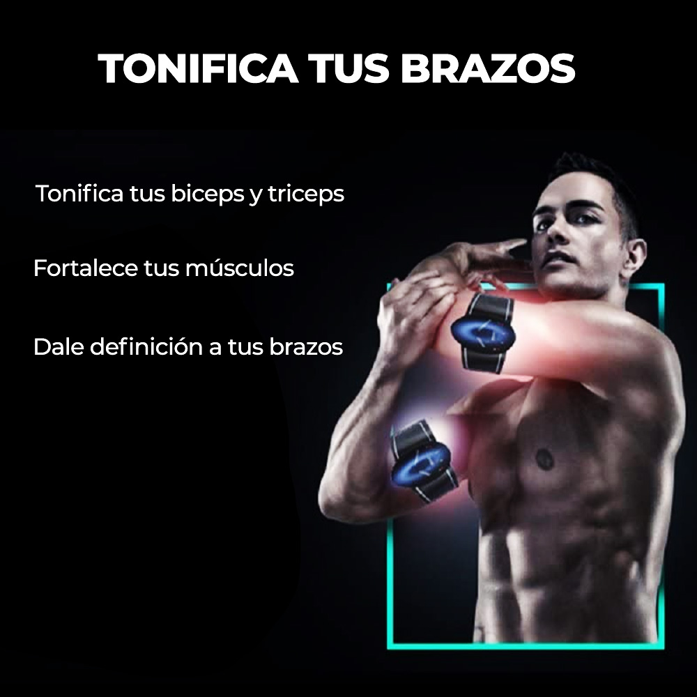 Parche Inteligente Músculo Abdominal Brazo Pierna Fitness