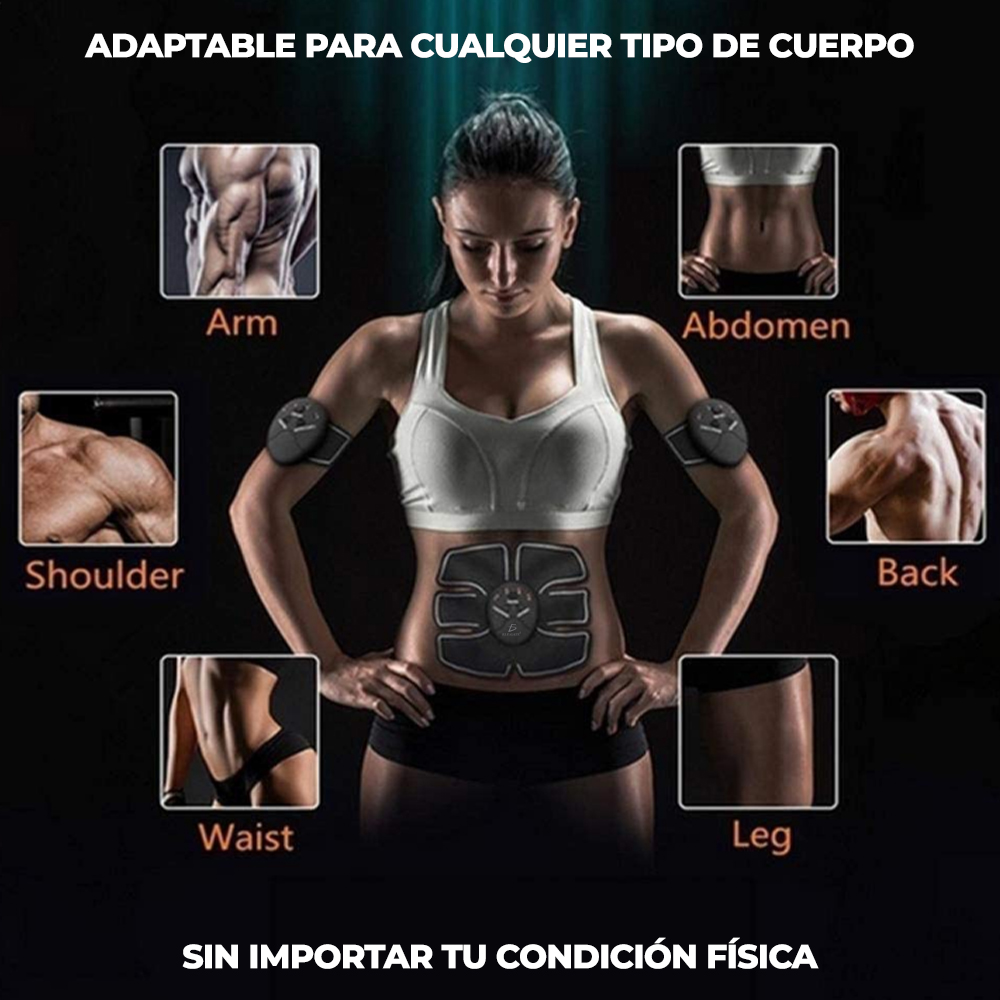 Parche Inteligente Músculo Abdominal Brazo Pierna Fitness