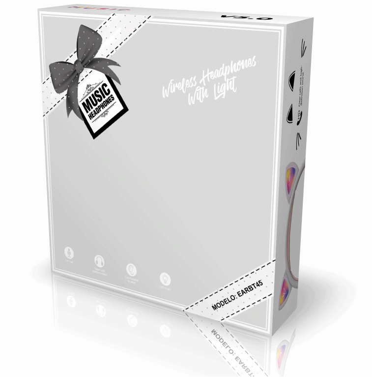 Audifonos Bluetooth Con Orejas de Gato Fidelidad De Sonido 5 Colores - Image 10