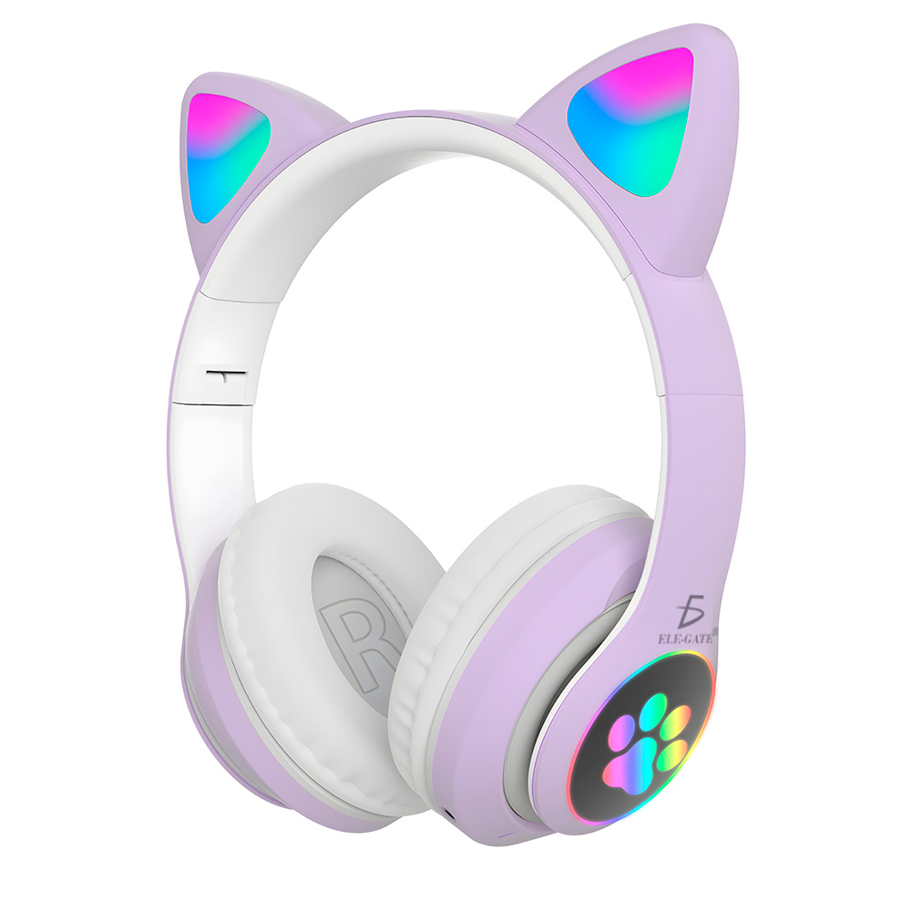 Diadema Gato Bluetooth Auriculares Colorido Led Luminoso - Image 6