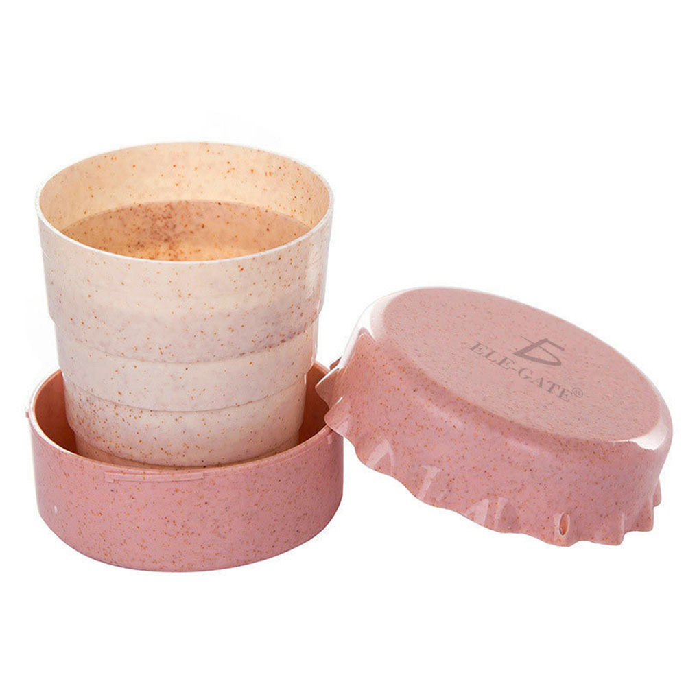 Vaso Taza Plegable Termo Silicon Retráctil Reutilizable Port