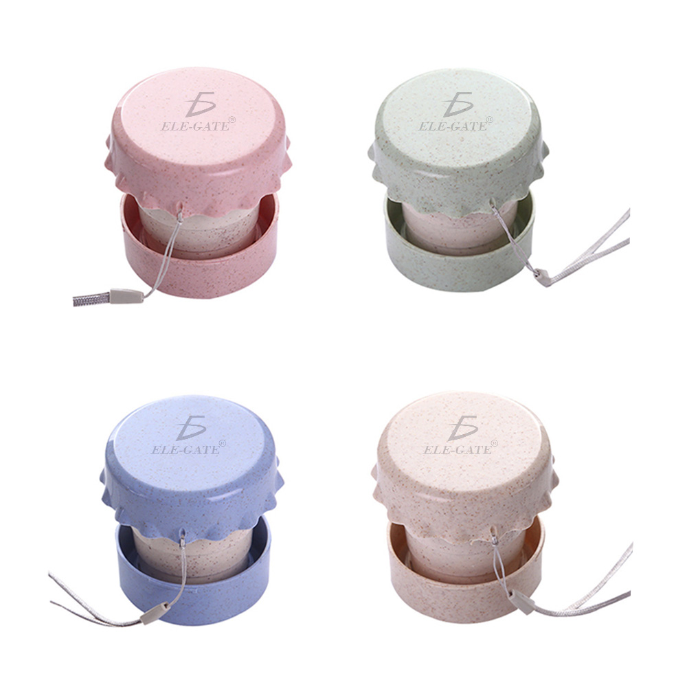 Vaso Taza Plegable Termo Silicon Retráctil Reutilizable Port