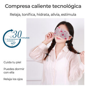 Antifaz Térmico para el descanso y cuida de los ojos