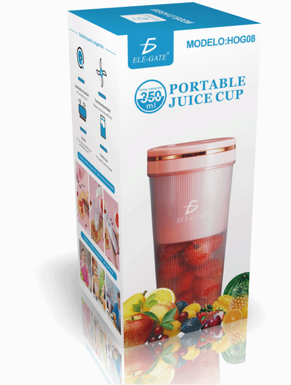 Vaso Licuadora 300ml Procesadora Portatil Usb Recargable