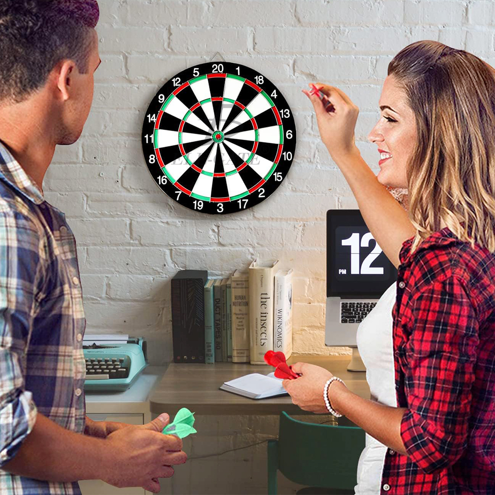 Juego Tablero Con Dardos y Tiro al Blanco 14" - Image 3